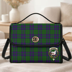 Lockhart Modern Tartan Crest Satchel Bag