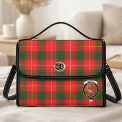 MacFie Tartan Crest Satchel Bag