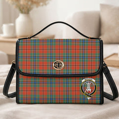 MacLean of Duart Ancient Tartan Crest Satchel Bag