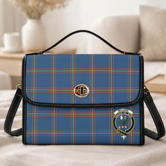 McLaine of Loch Buie Hunting Ancient Tartan Crest Satchel Bag