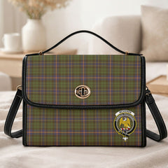 McVicker Tartan Crest Satchel Bag