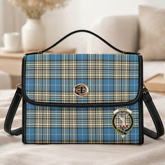 Napier Ancient Tartan Crest Satchel Bag