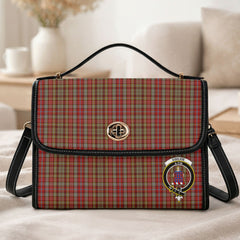 Ogilvie Tartan Crest Satchel Bag