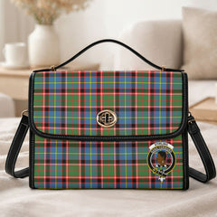 Stirling (of Keir) Tartan Crest Satchel Bag