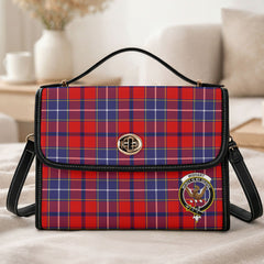 Wishart Dress Tartan Crest Satchel Bag