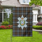 Black Watch Tartan Crest Garden Flag