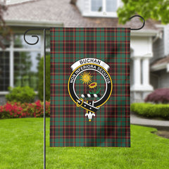 Buchan Ancient Tartan Crest Garden Flag