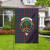 Cairns Tartan Crest Garden Flag