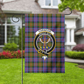 Carnegie Ancient Tartan Crest Garden Flag