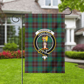 Chisholm Hunting Ancient Tartan Crest Garden Flag
