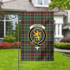 Cumming Hunting Ancient Tartan Crest Garden Flag
