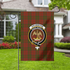 Drummond Clan Tartan Crest Garden Flag