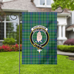 Duncanson Tartan Crest Garden Flag
