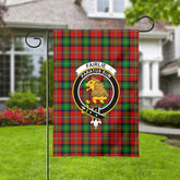 Fairlie Tartan Crest Garden Flag