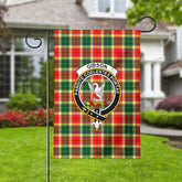 Gibson Tartan Crest Garden Flag