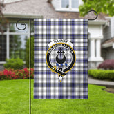 Hannay Modern Tartan Crest Garden Flag
