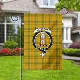 Houston Tartan Crest Garden Flag