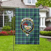 MacDonald of the Isles Hunting Ancient Tartan Crest Garden Flag