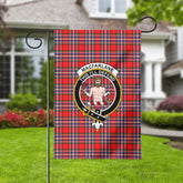 MacFarlane Modern Tartan Crest Garden Flag