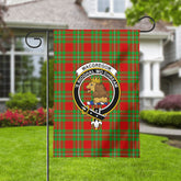 MacGregor Modern Tartan Crest Garden Flag