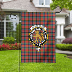 MacPherson Ancient Tartan Crest Garden Flag