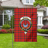 McColl Tartan Crest Garden Flag