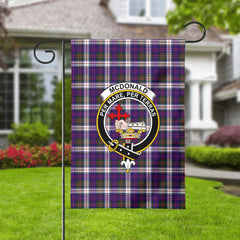McDonald Dress Modern Tartan Crest Garden Flag