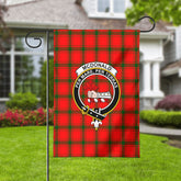McDonald of Sleat Tartan Crest Garden Flag