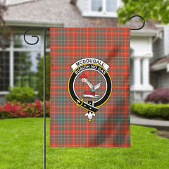 McDougall Ancient Tartan Crest Garden Flag