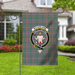 McFarlane Hunting Ancient Tartan Crest Garden Flag