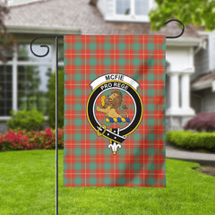 McFie Ancient Tartan Crest Garden Flag