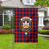 McLachlan Modern Tartan Crest Garden Flag