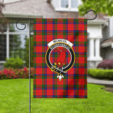 McNicol (of Scorrybreac) Tartan Crest Garden Flag