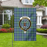 McPhail Hunting Ancient Tartan Crest Garden Flag