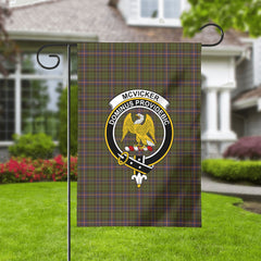 McVicker Tartan Crest Garden Flag
