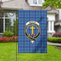 Mercer Modern Tartan Crest Garden Flag