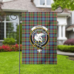 Norvel (or Norvill) Tartan Crest Garden Flag