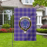 Ochterlony Tartan Crest Garden Flag