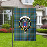 Ogilvie Hunting Ancient Tartan Crest Garden Flag