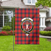 Reid Modern Tartan Crest Garden Flag