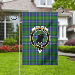 Turnbull Hunting Tartan Crest Garden Flag