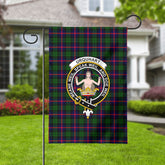 Urquhart Modern Tartan Crest Garden Flag