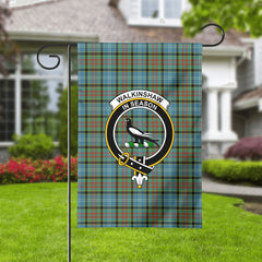 Walkinshaw Tartan Crest Garden Flag