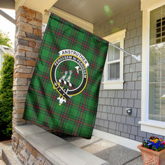 Anstruther Tartan Crest Garden Flag