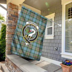 Brisbane Tartan Crest Garden Flag