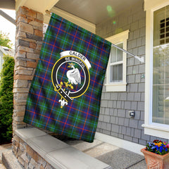 Calder (Calder-Campbell) Tartan Crest Garden Flag