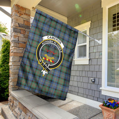Cameron of Erracht Ancient Tartan Crest Garden Flag