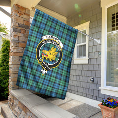 Campbell Ancient 01 Tartan Crest Garden Flag