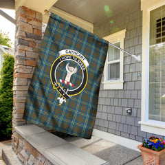 Cathcart Tartan Crest Garden Flag