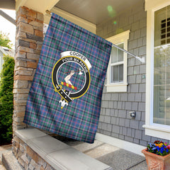 Cooper Ancient Tartan Crest Garden Flag